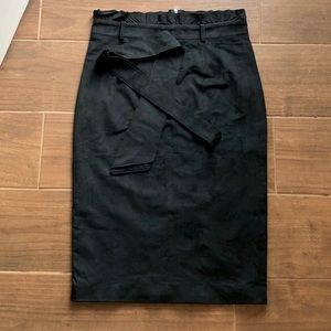 Bollie Tie Suede Skirt